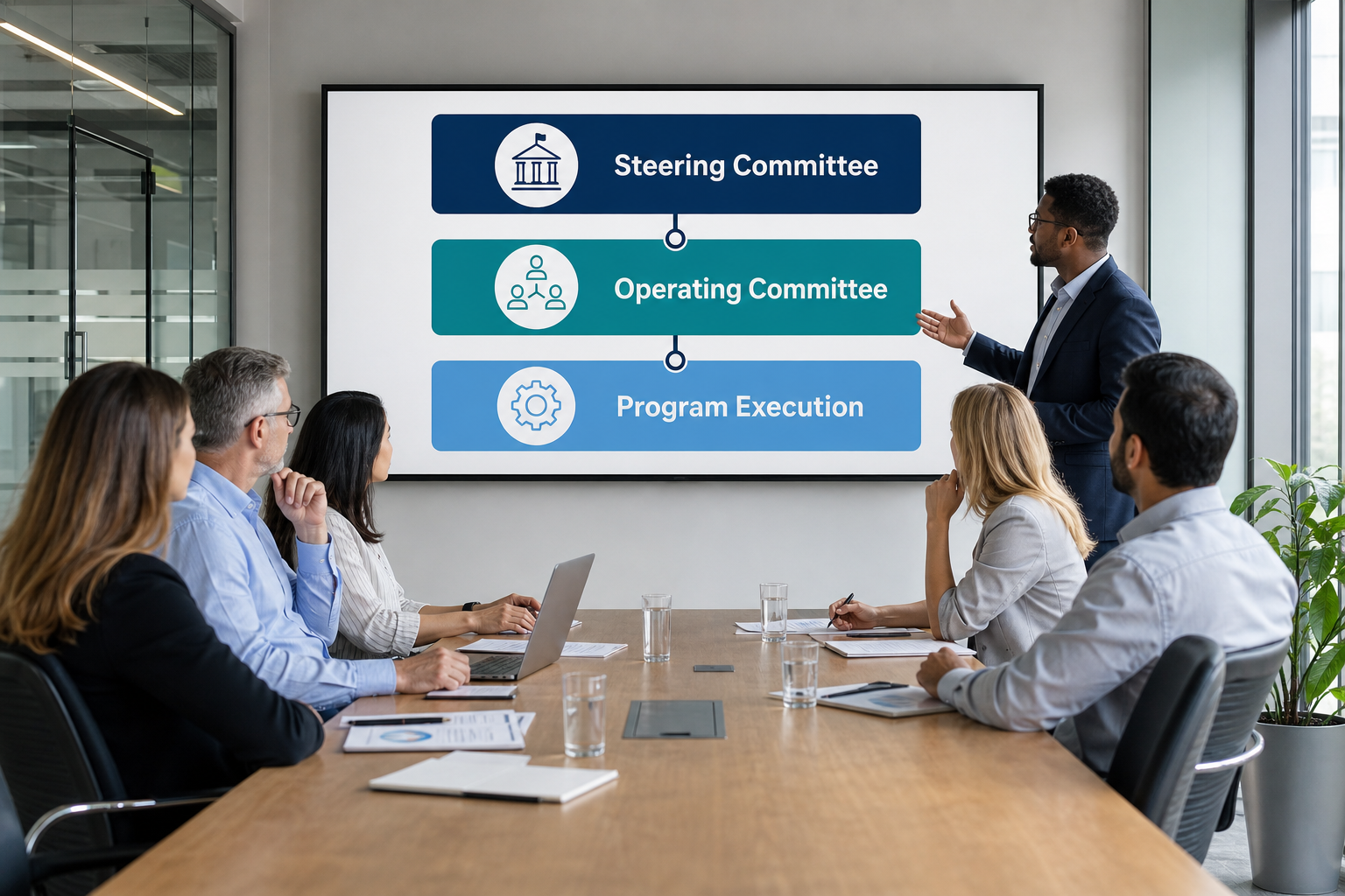 ThreeTier Governance Model Connecting Strategy Execution Coordination-1